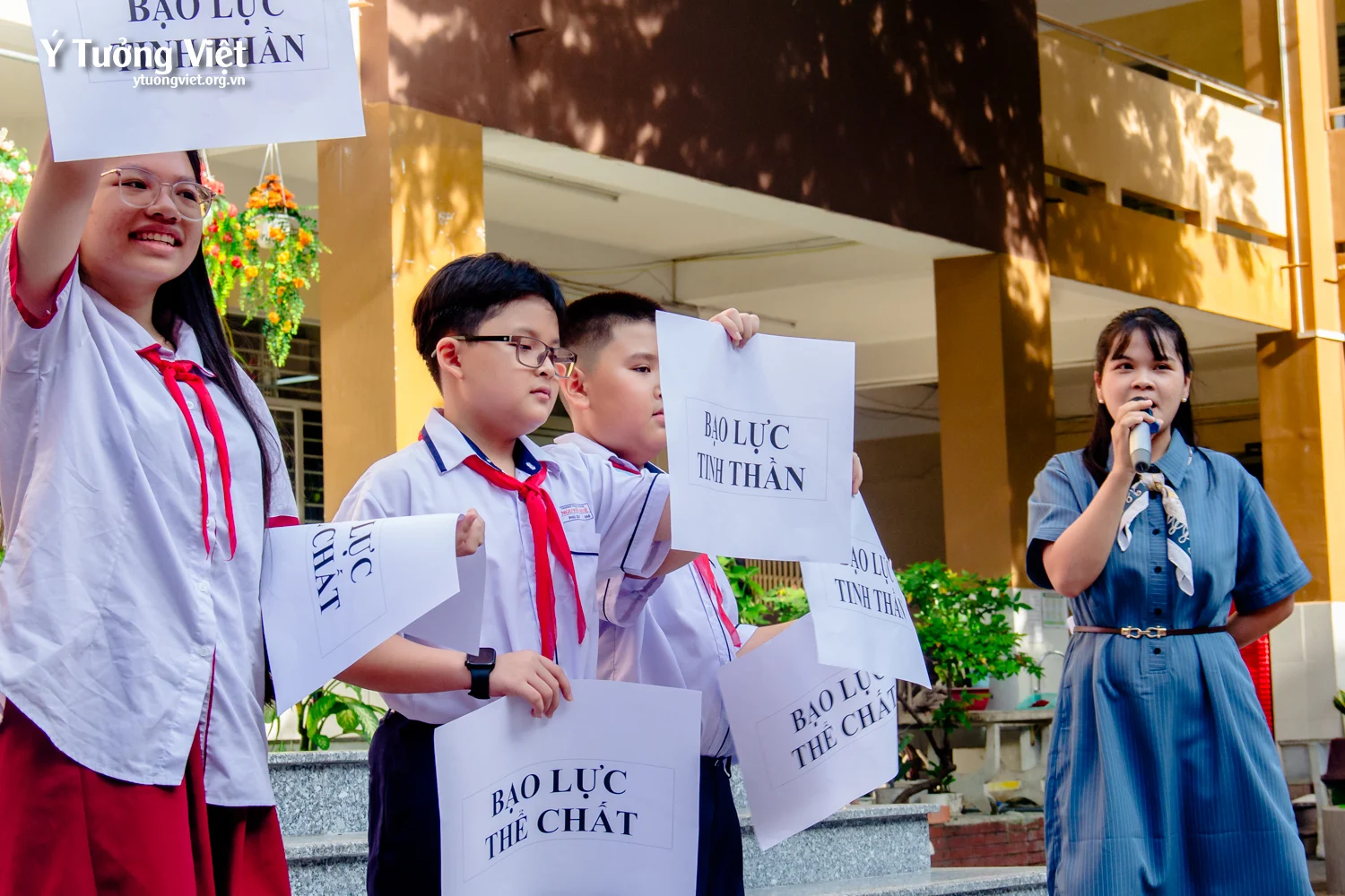 Tiếp nối hành trình phòng chống bạo lực học đường ở Trường THCS Nguyễn Huệ