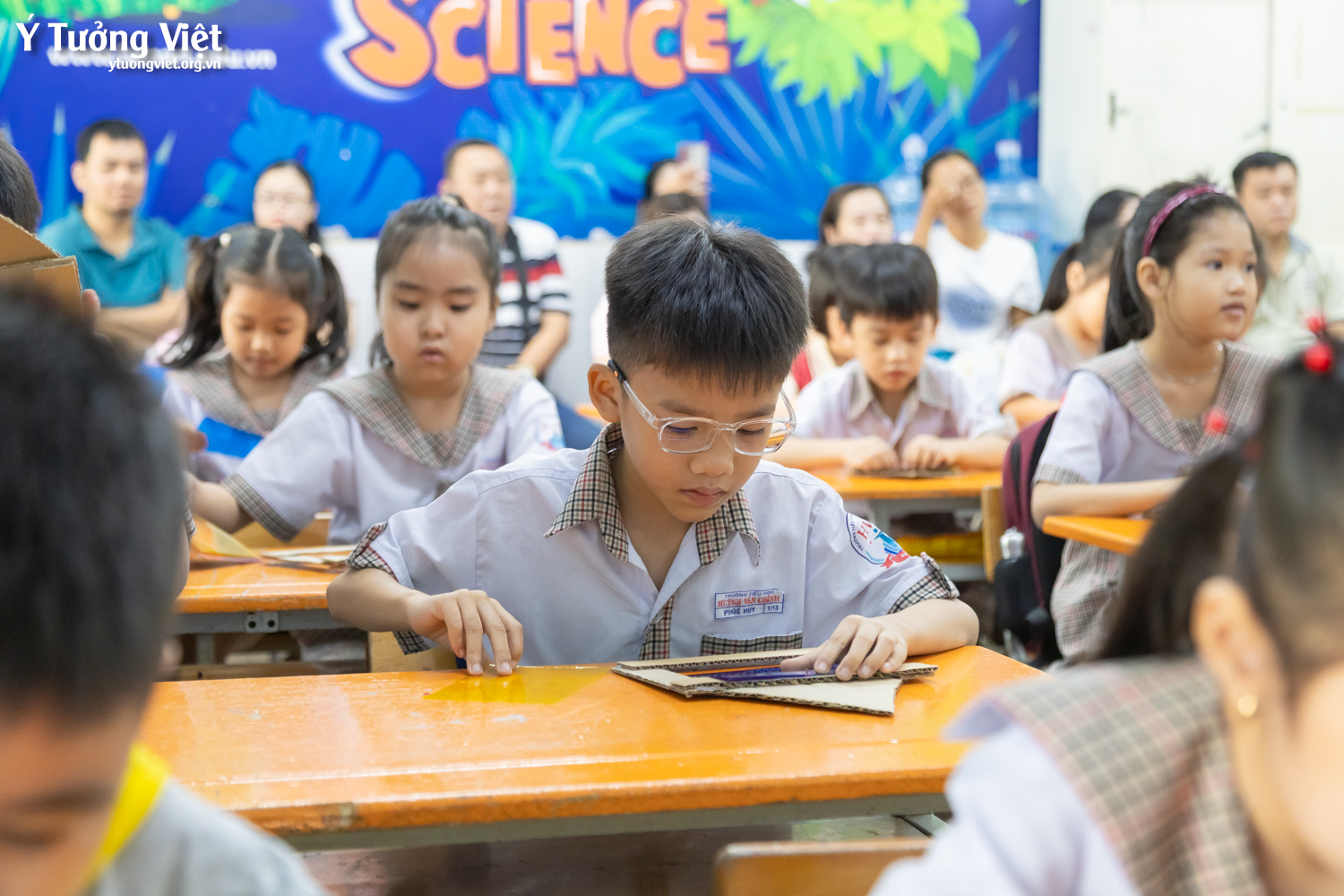 Tiết học mở STEM Huỳnh Văn Chính: Hiểu con hơn cùng những trải nghiệm học tập mới mẻ