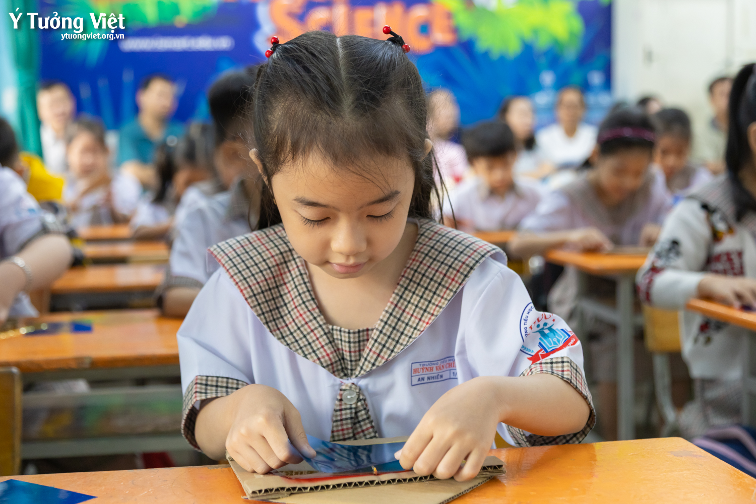 Tiết học mở STEM Huỳnh Văn Chính: Hiểu con hơn cùng những trải nghiệm học tập mới mẻ