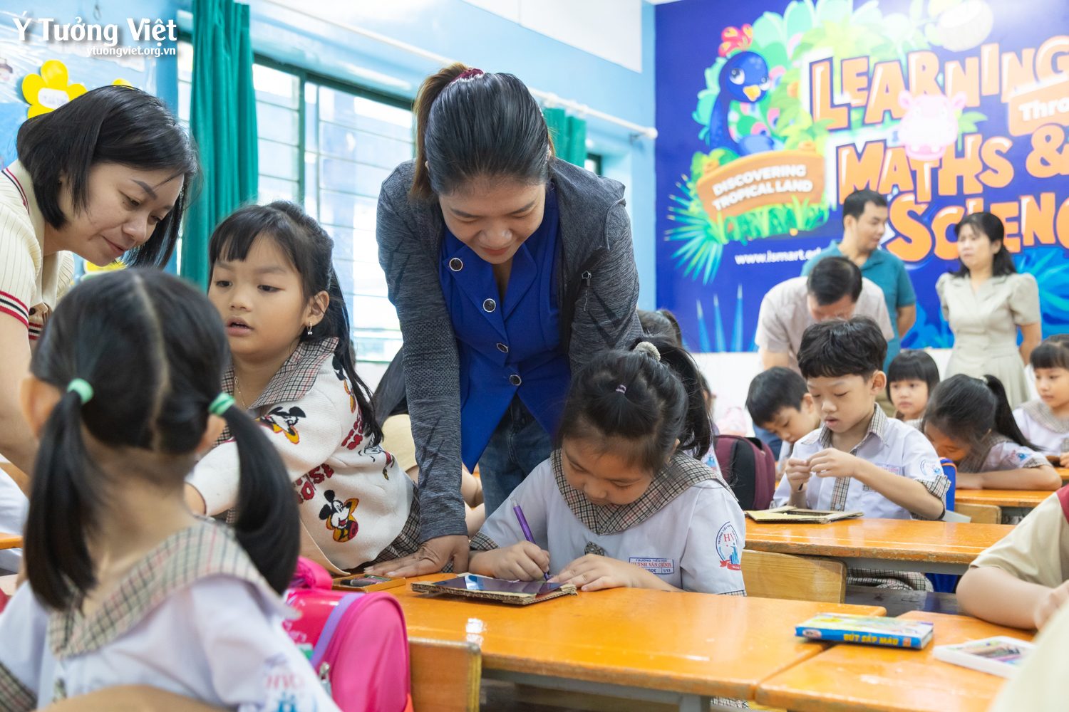 Tiết học mở STEM Huỳnh Văn Chính: Hiểu con hơn cùng những trải nghiệm học tập mới mẻ
