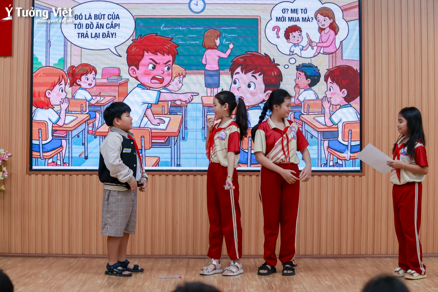 Tiết học mở “Thực hành kỹ năng giao tiếp với bạn bè” – Trường TH Huỳnh Văn Chính