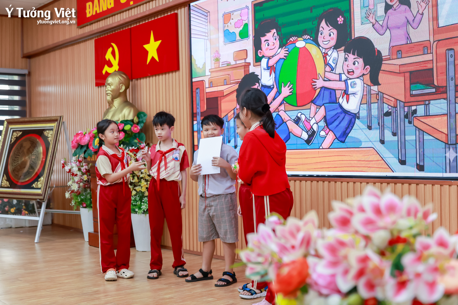 Tiết học mở “Thực hành kỹ năng giao tiếp với bạn bè” – Trường TH Huỳnh Văn Chính
