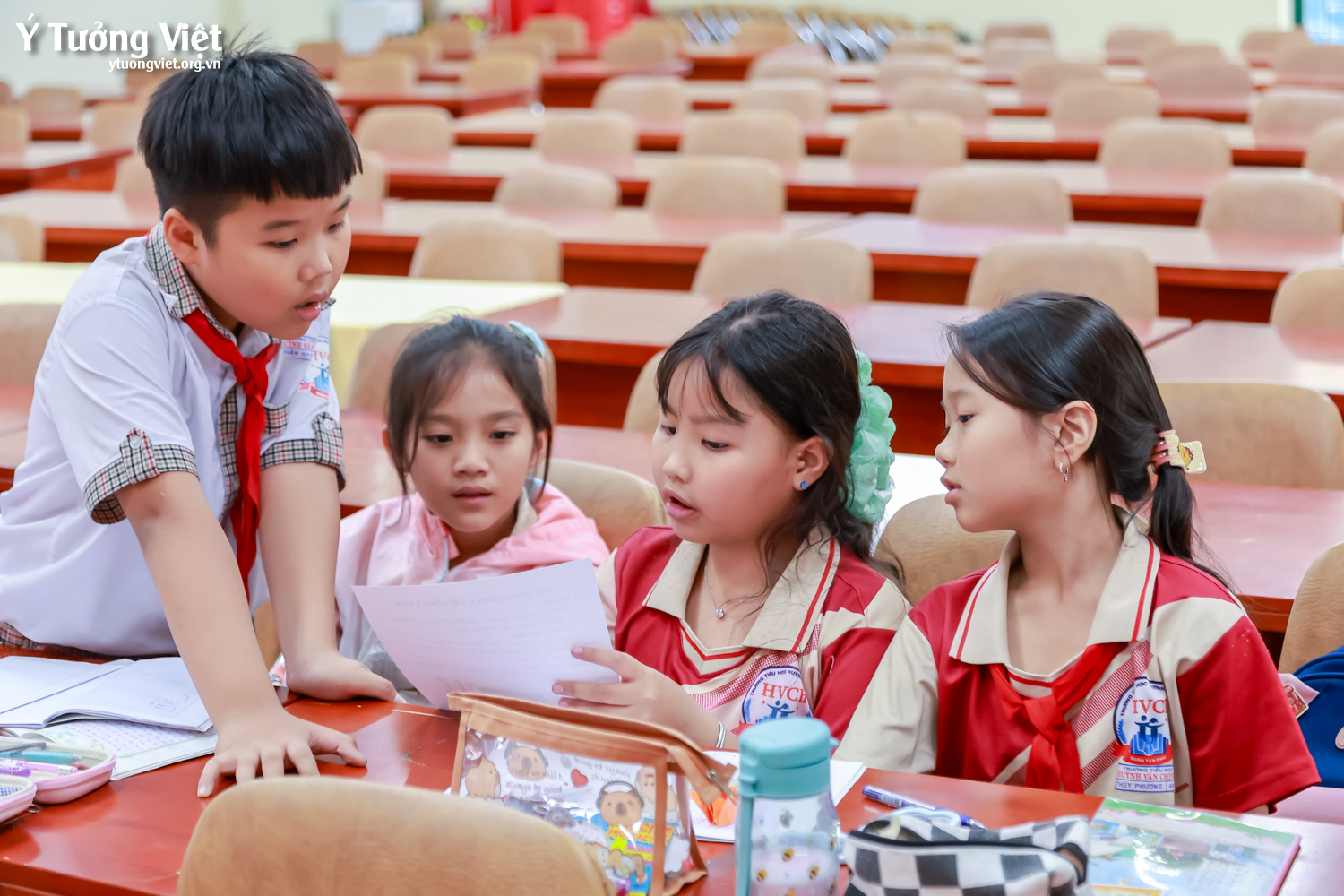 Tiết học mở “Thực hành kỹ năng giao tiếp với bạn bè” – Trường TH Huỳnh Văn Chính
