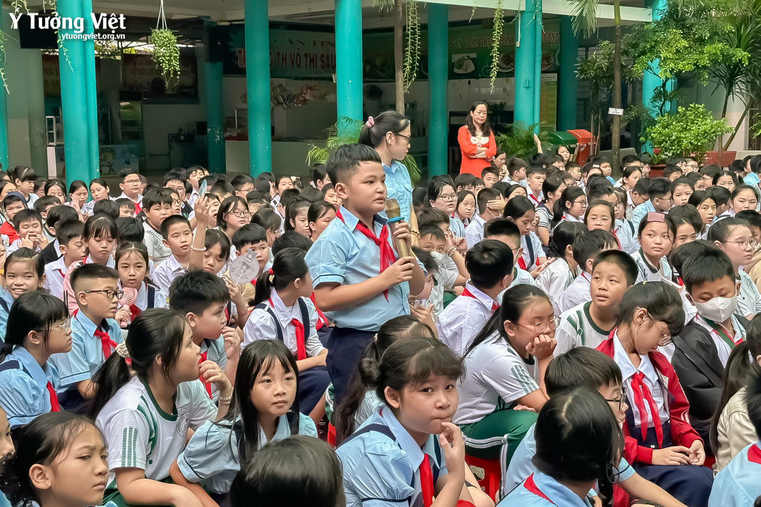 Ứng xử hạnh phúc – Sống tích cực mỗi ngày cùng học sinh Trường Tiểu học Võ Thị Sáu