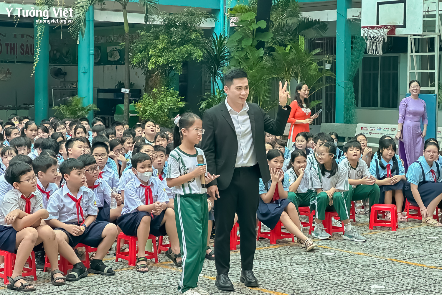 Ứng xử hạnh phúc – Sống tích cực mỗi ngày cùng học sinh Trường Tiểu học Võ Thị Sáu