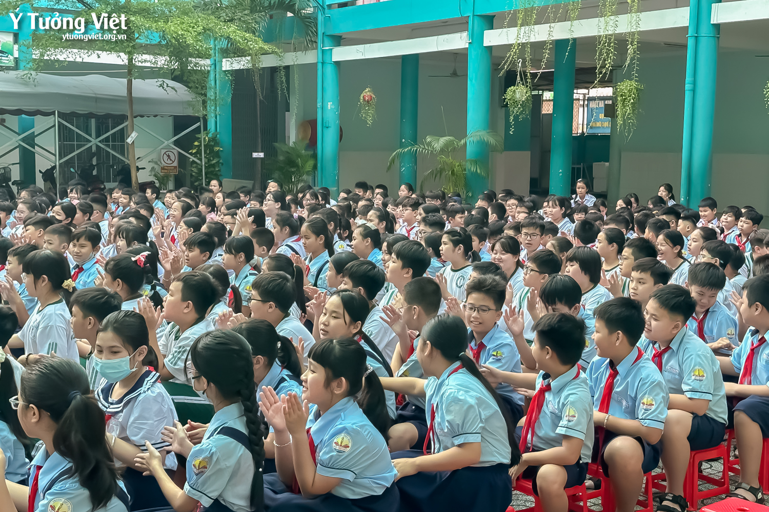 Ứng xử hạnh phúc – Sống tích cực mỗi ngày cùng học sinh Trường Tiểu học Võ Thị Sáu