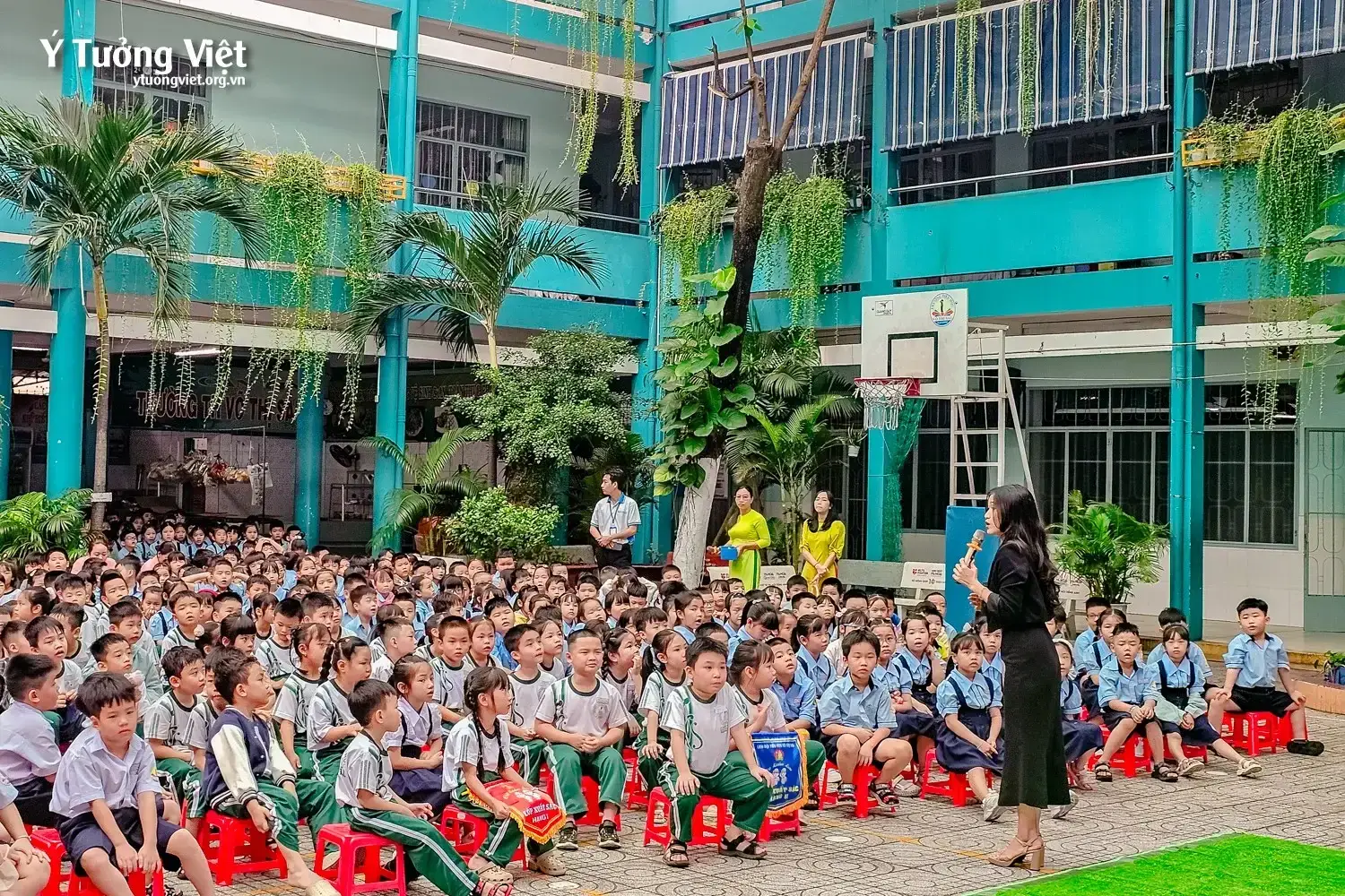 Ý Tưởng Việt: Trang bị kỹ năng “An toàn mạng” cho học sinh Tiểu học Võ Thị Sáu