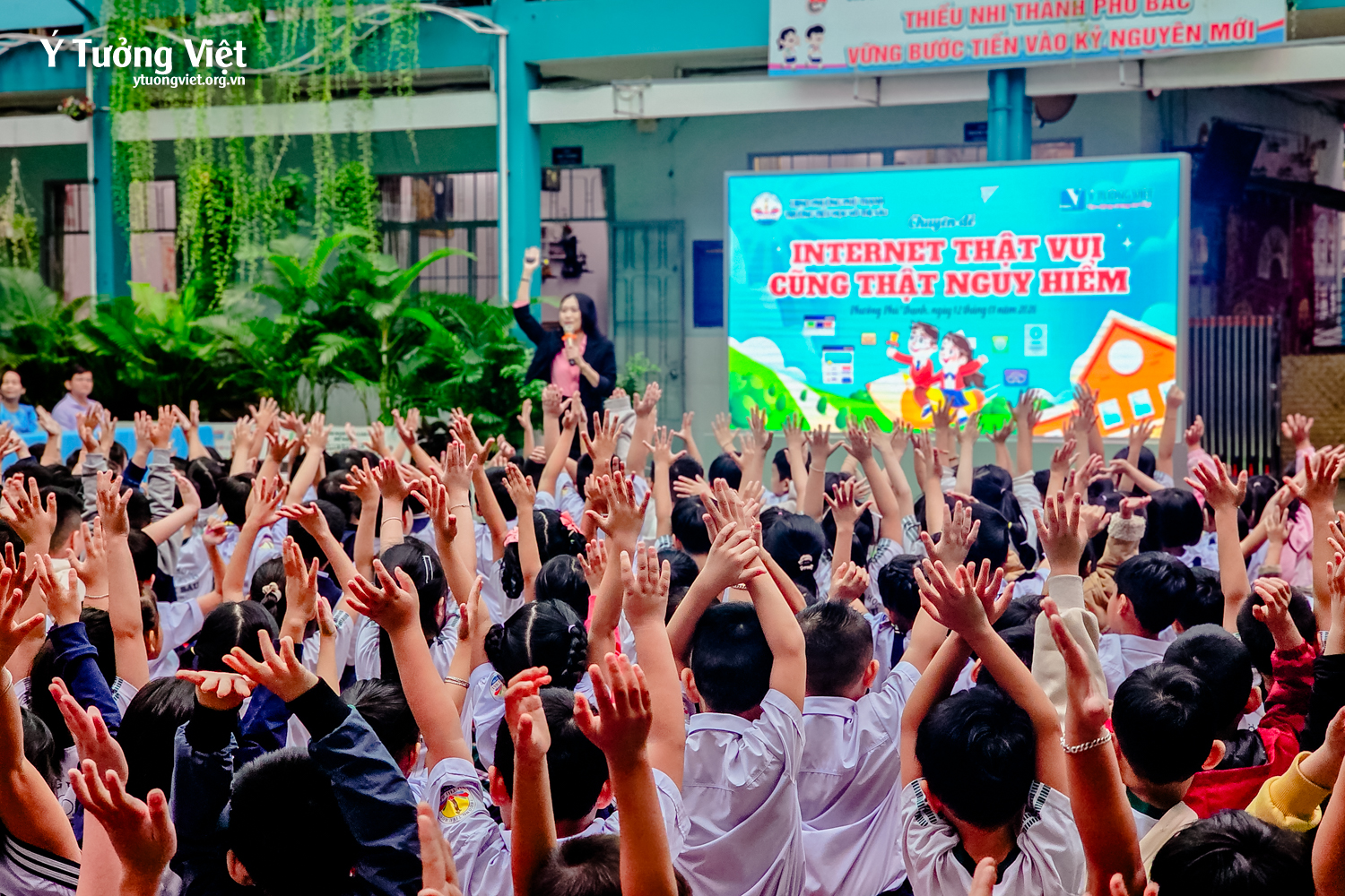 Ý Tưởng Việt: Trang bị kỹ năng “An toàn mạng” cho học sinh Tiểu học Võ Thị Sáu