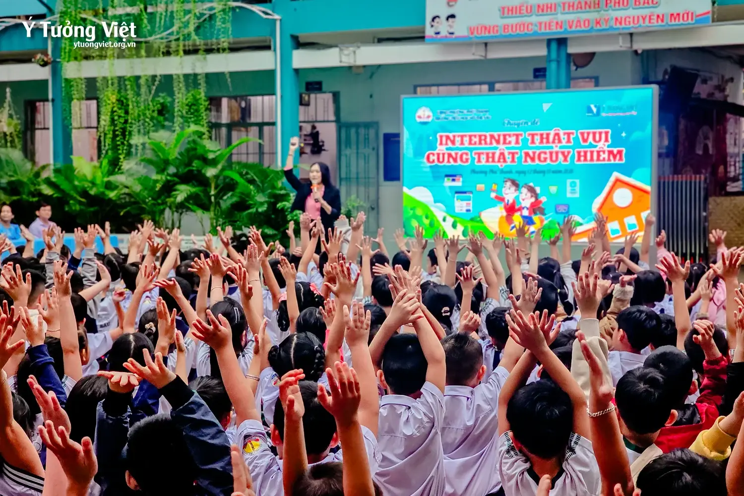 Ý Tưởng Việt: Trang bị kỹ năng “An toàn mạng” cho học sinh Tiểu học Võ Thị Sáu