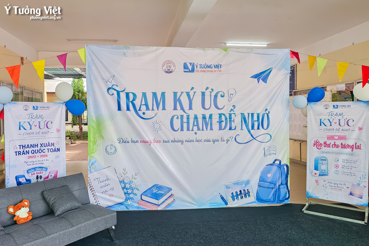“Trạm ký ức” ở phòng tâm lý học đường Trường THCS Trần Quốc Toản – Ghi lại khoảng khắc, lưu giữ thanh xuân