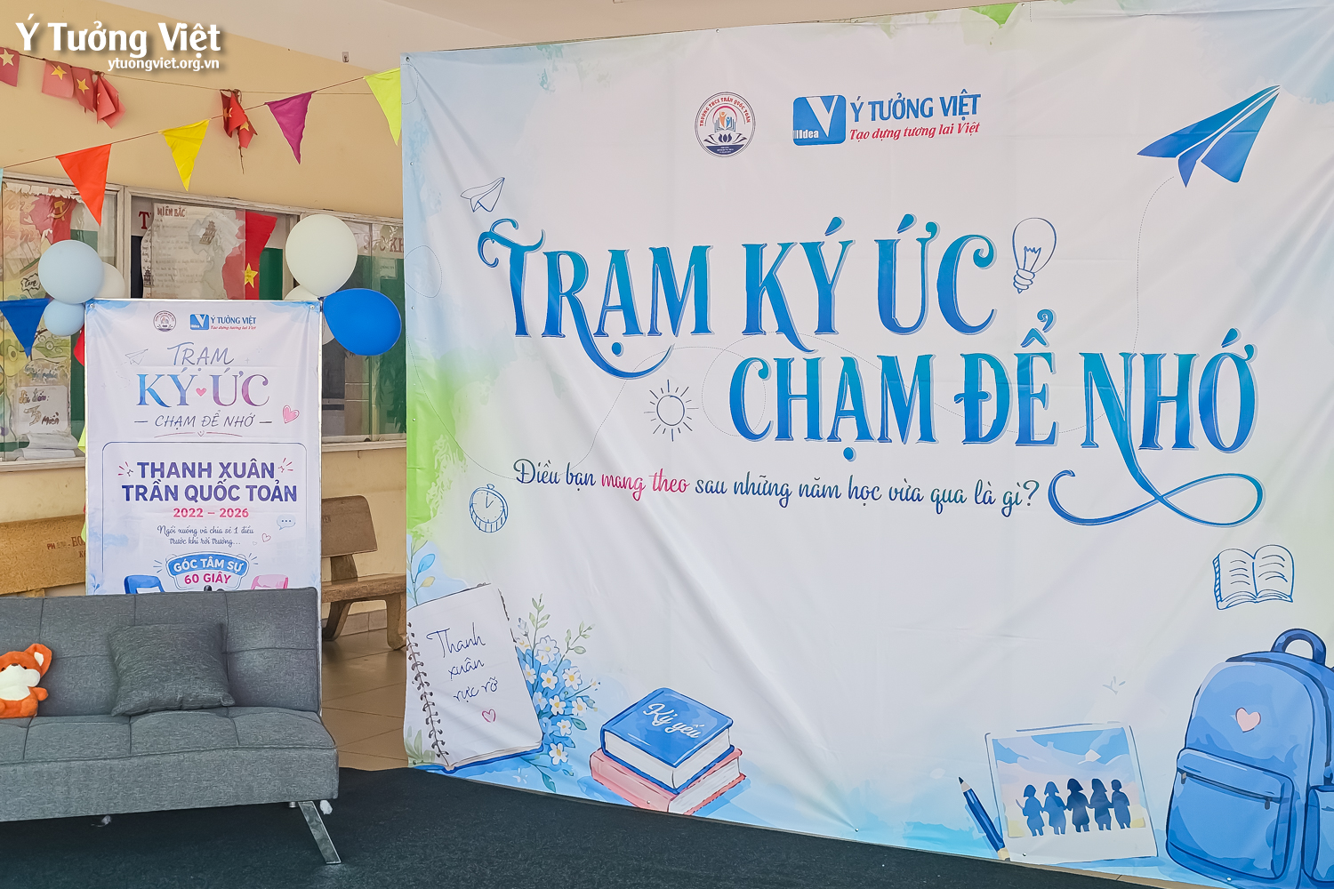“Trạm ký ức” ở phòng tâm lý học đường Trường THCS Trần Quốc Toản – Ghi lại khoảng khắc, lưu giữ thanh xuân