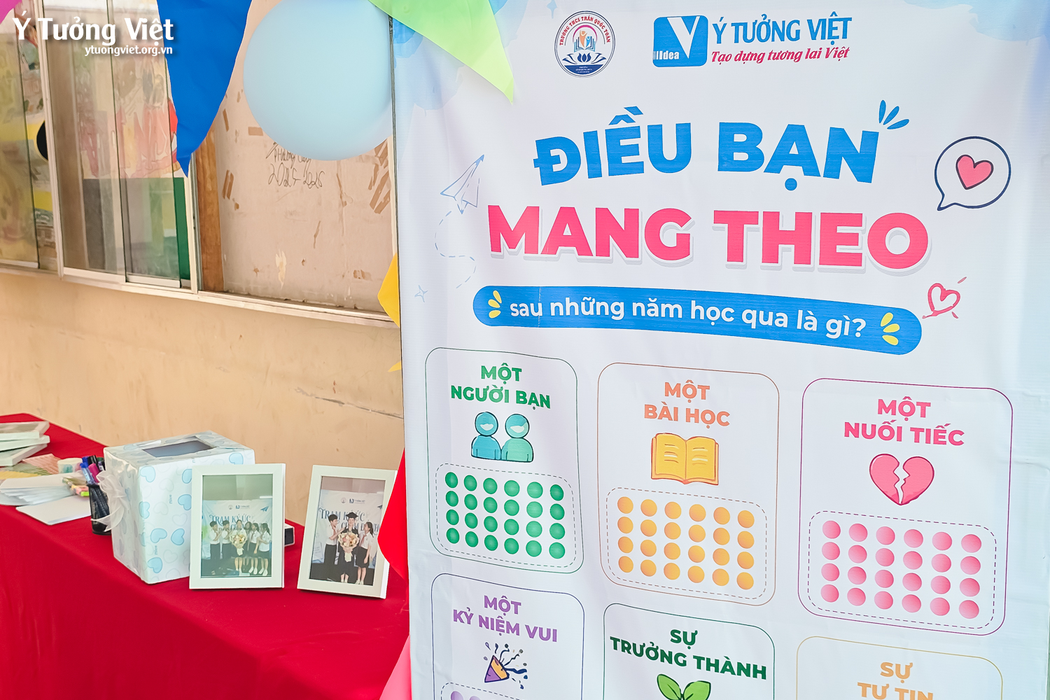 “Trạm ký ức” ở phòng tâm lý học đường Trường THCS Trần Quốc Toản – Ghi lại khoảng khắc, lưu giữ thanh xuân