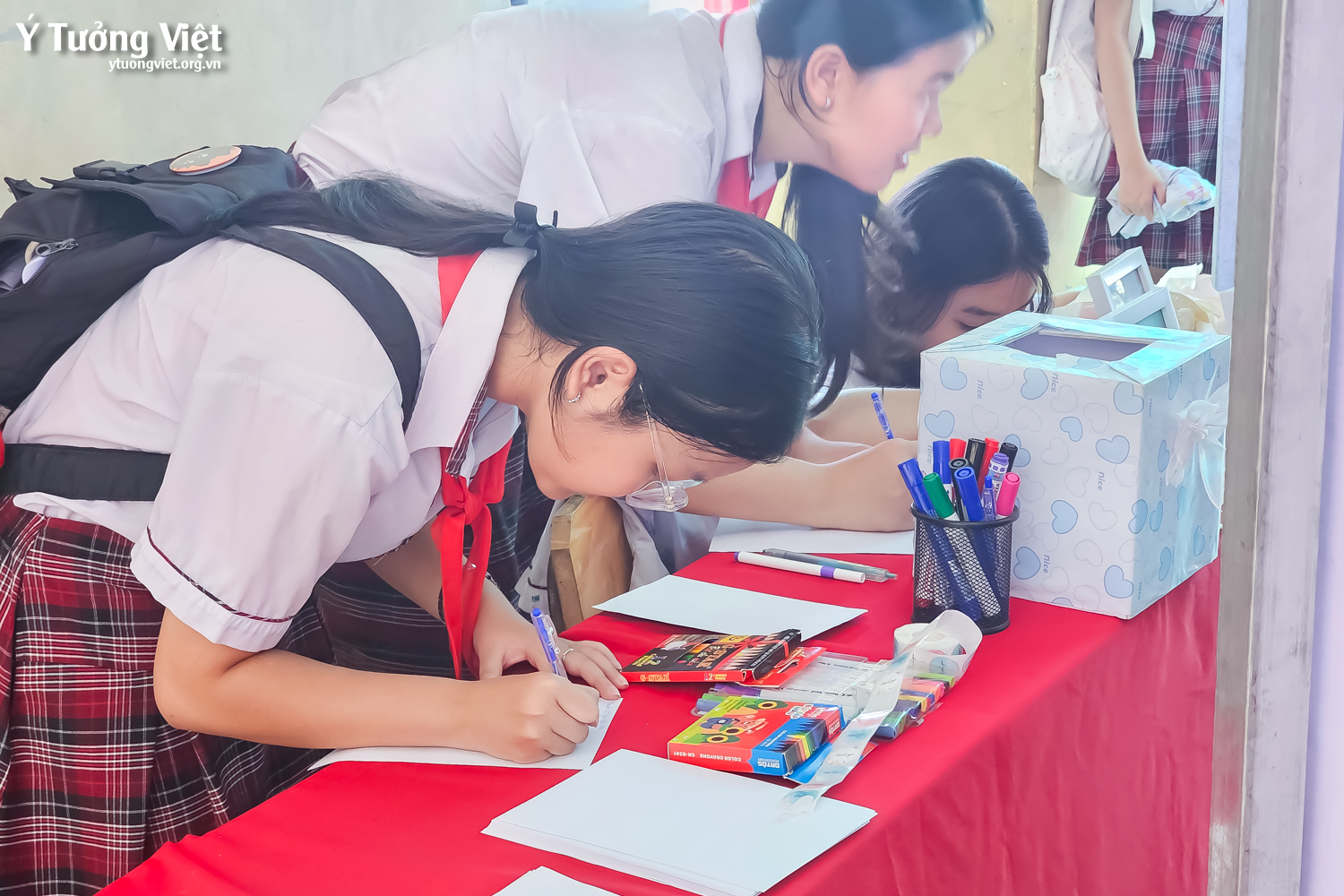 “Trạm ký ức” ở phòng tâm lý học đường Trường THCS Trần Quốc Toản – Ghi lại khoảng khắc, lưu giữ thanh xuân