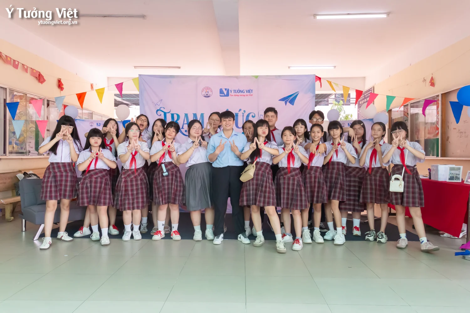 “Trạm ký ức” ở phòng tâm lý học đường Trường THCS Trần Quốc Toản – Ghi lại khoảng khắc, lưu giữ thanh xuân