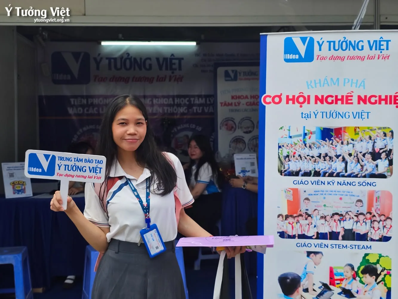 Ngày hội việc làm HCMUE 2026: 7 năm Ý Tưởng Việt kết nối đam mê làm nghề giáo dục