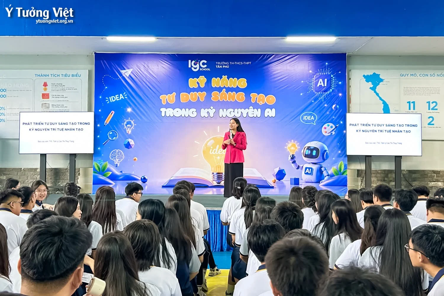 Tư duy sáng tạo trong kỷ nguyên AI: Chuyên đề đặc biệt của Ý Tưởng Việt & IGC