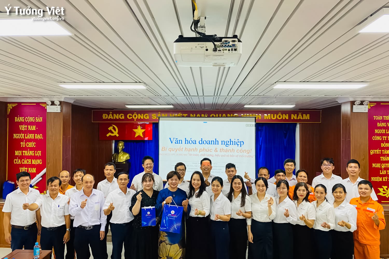 Đào tạo văn hóa doanh nghiệp: Giải pháp “may đo” từ Ý Tưởng Việt cho Thủy điện Đồng Nai