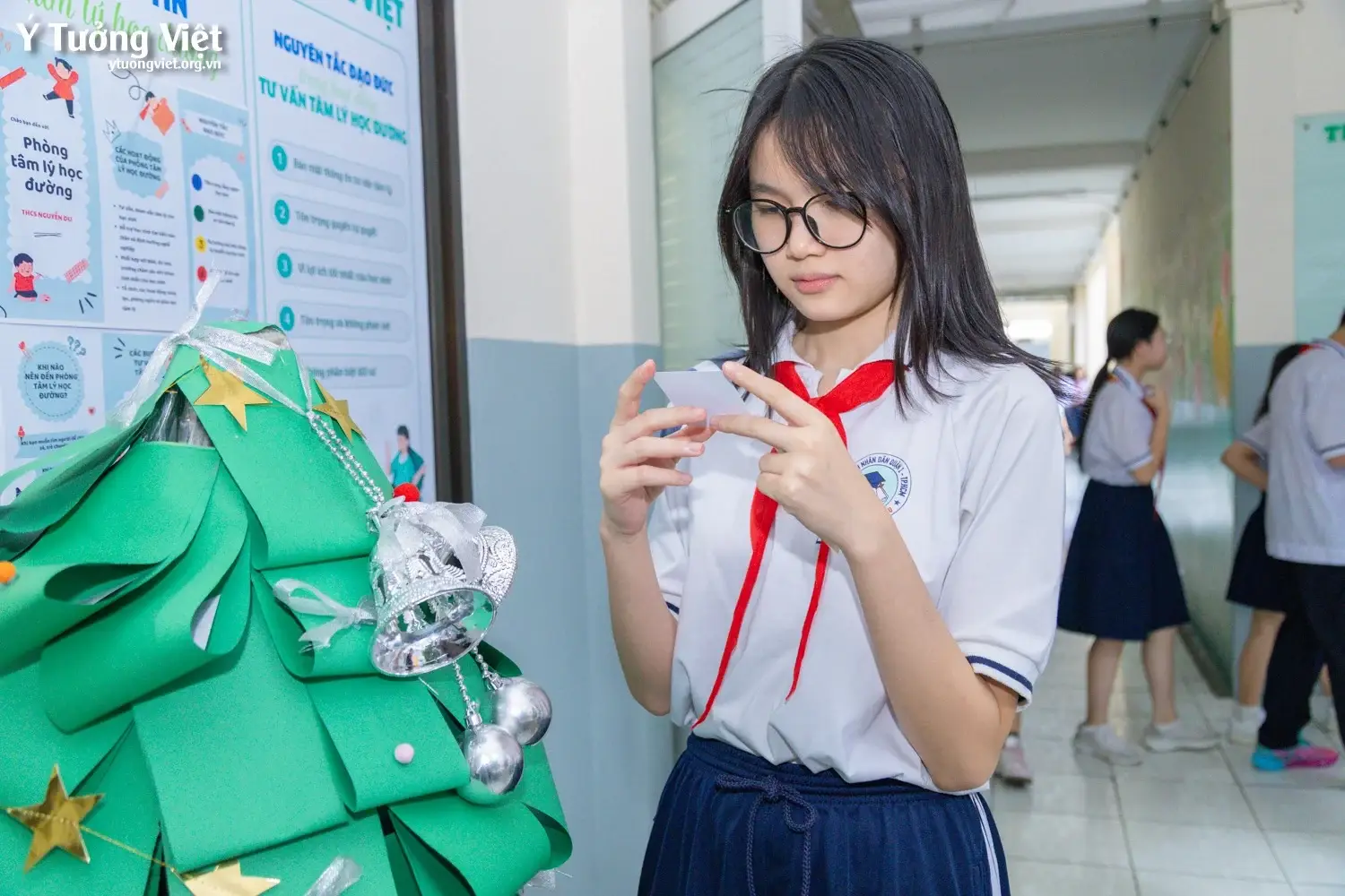 “Reset” không gian, mở lòng cảm xúc – Khám phá giao diện “mới toanh” của Phòng Tâm lý học đường Trường THCS Nguyễn Du