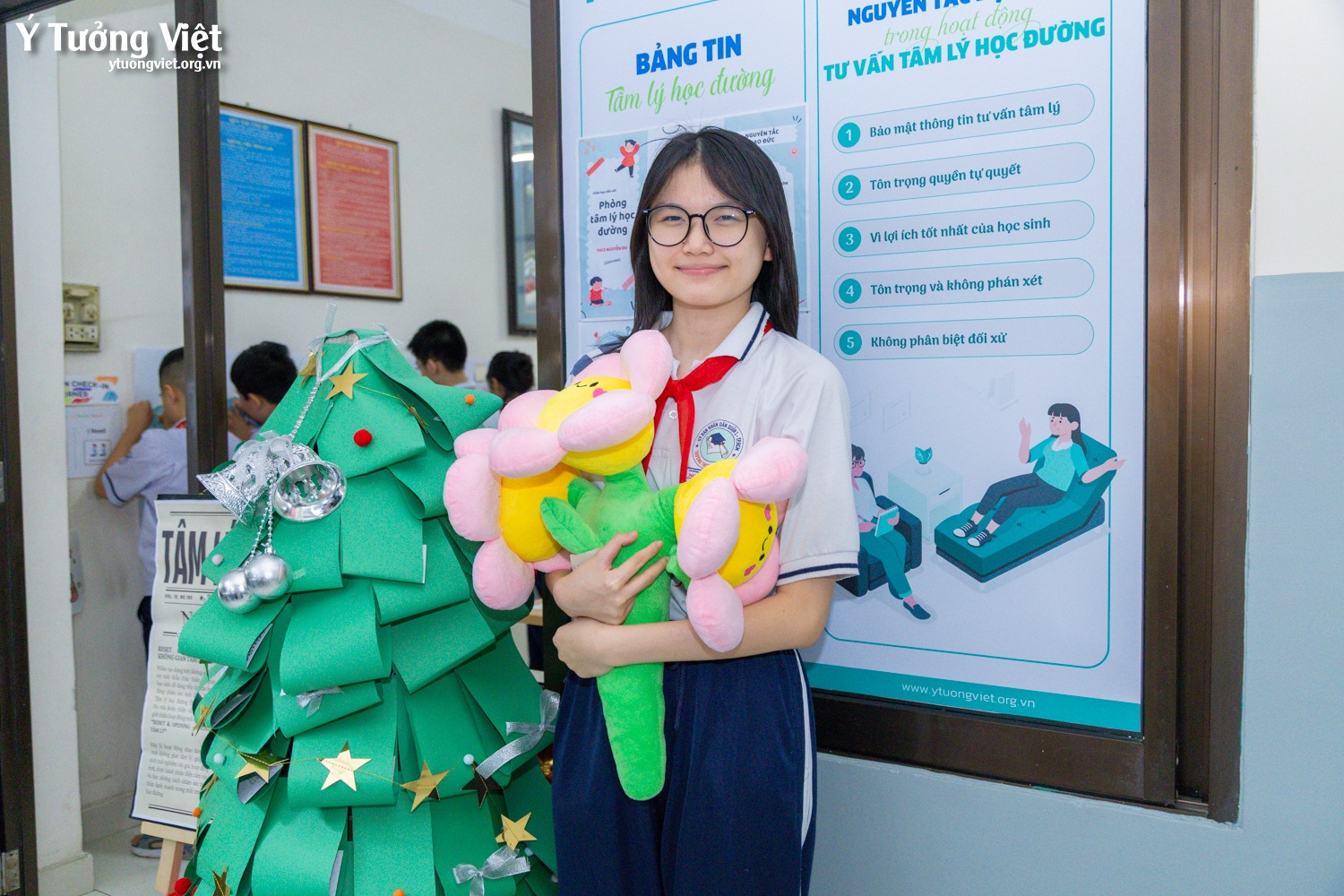 “Reset” không gian, mở lòng cảm xúc – Khám phá giao diện “mới toanh” của Phòng Tâm lý học đường Trường THCS Nguyễn Du