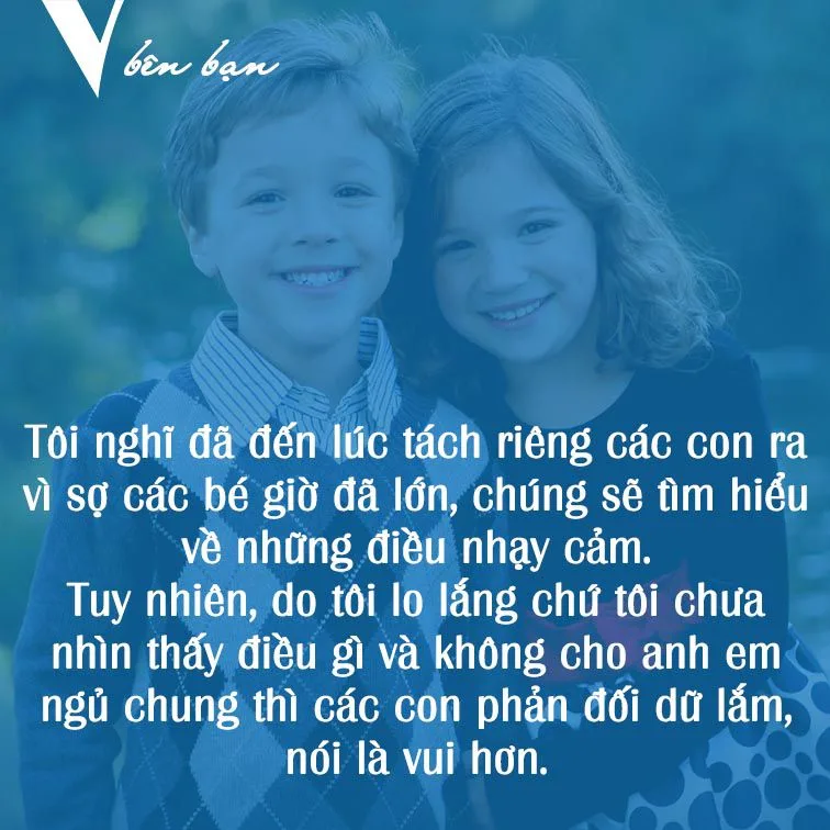 Tư vấn tâm lý: Giáo dục giới tính cho con