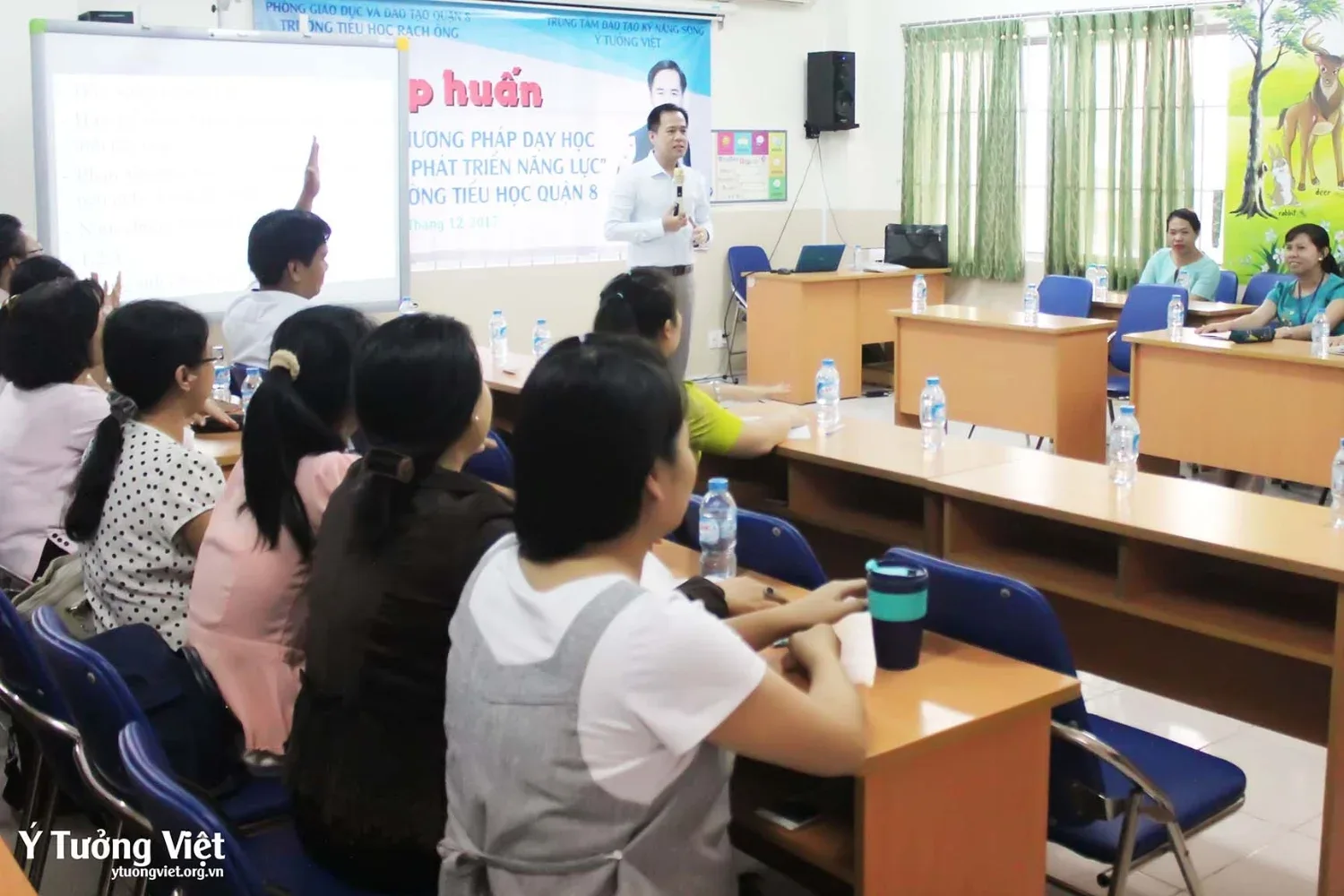 Tập huấn đổi mới phương pháp dạy học theo định hướng phát triển năng lực cho các trường Tiểu học