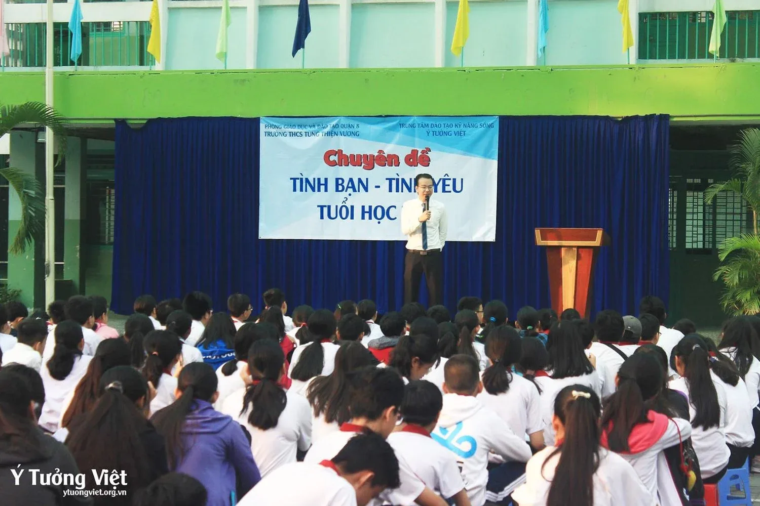THCS Tùng Thiện Vương - Tình bạn Tình yêu tuổi học trò