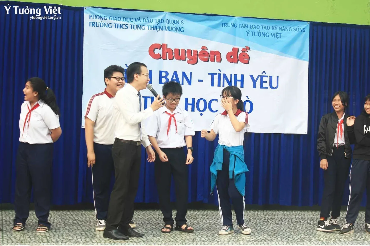 THCS Tùng Thiện Vương - Tình bạn Tình yêu tuổi học trò