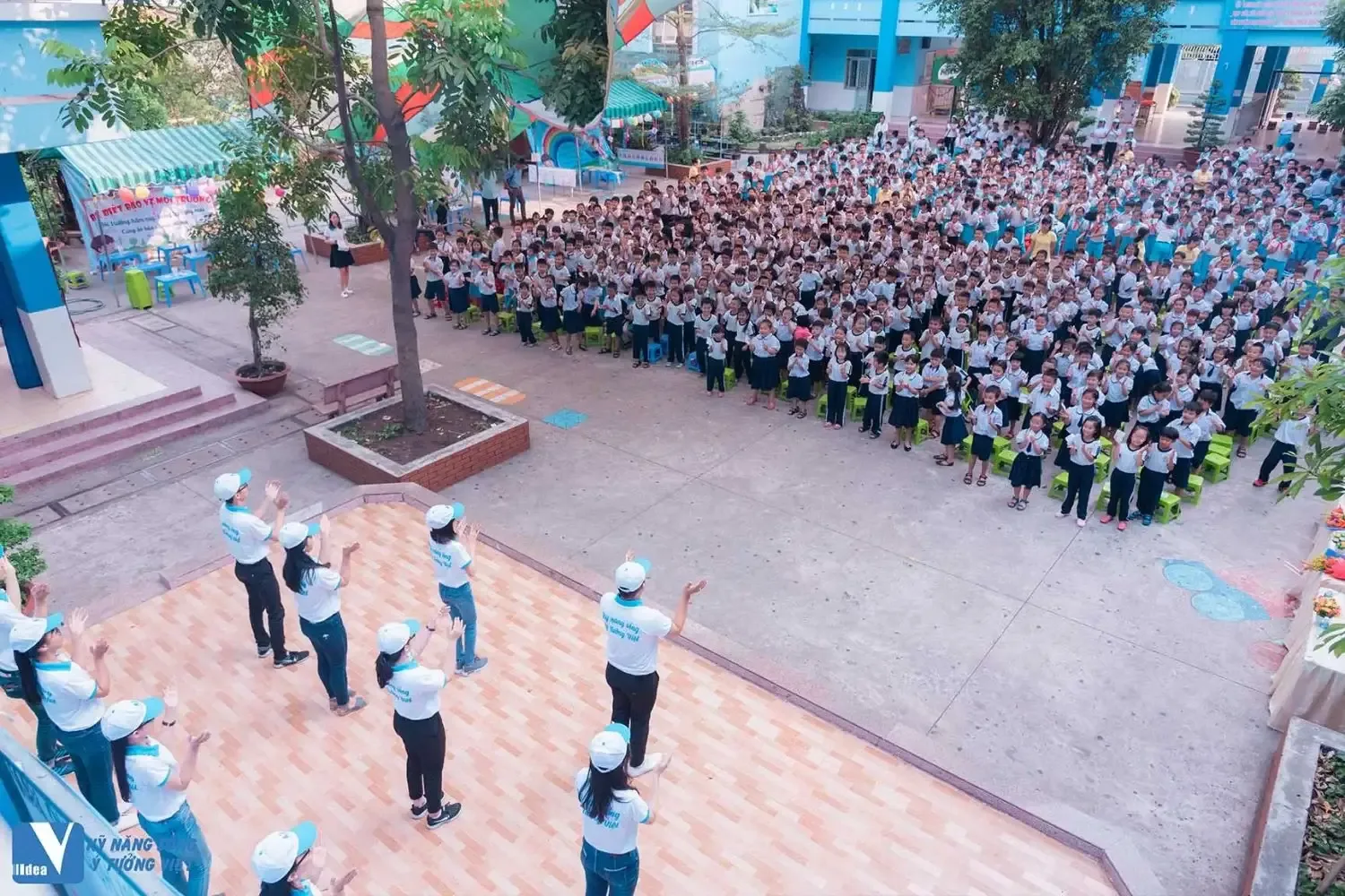 Trường TH Hồ Văn Cường - Sân chơi trải nghiệm Kỹ năng sống