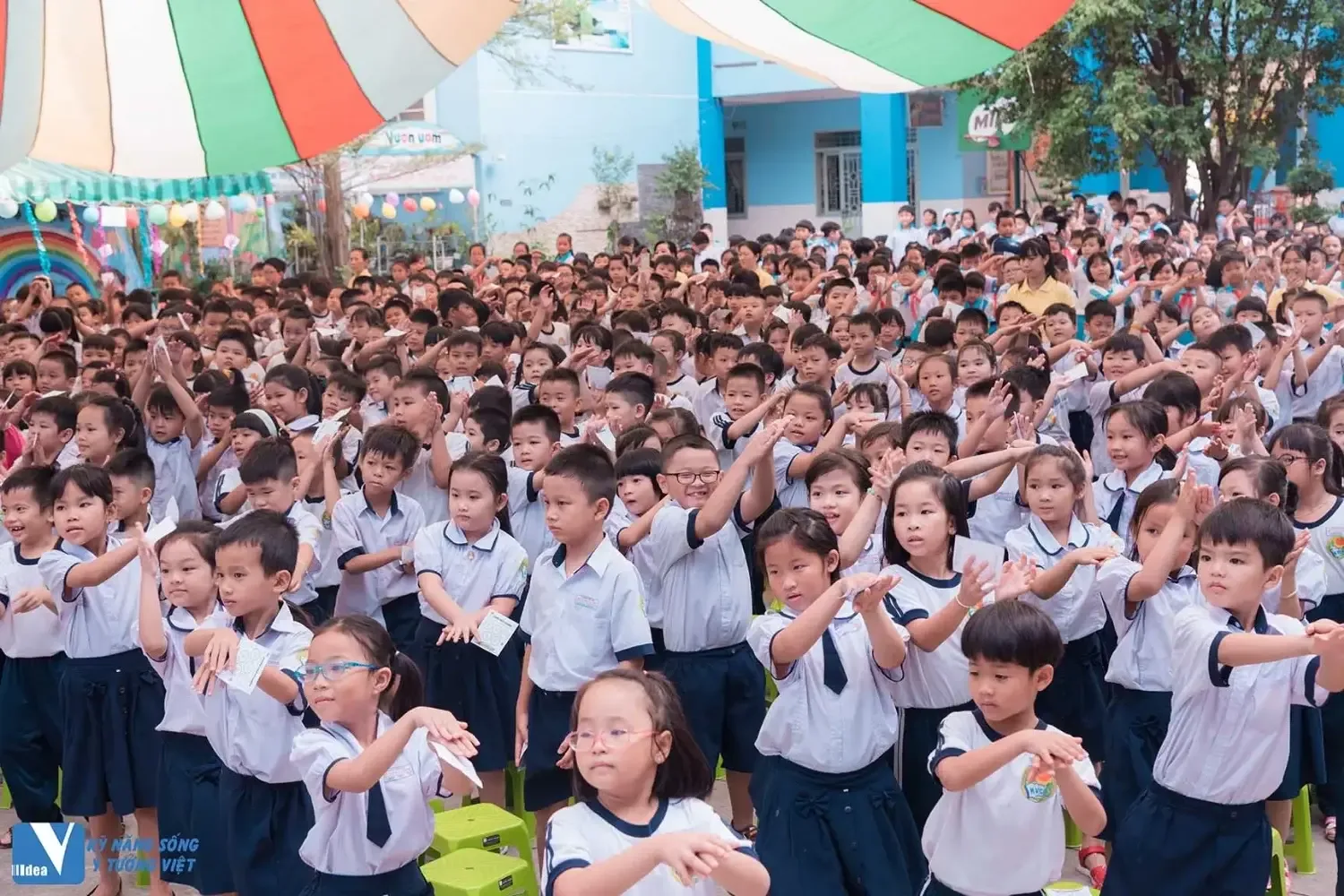 Trường TH Hồ Văn Cường - Sân chơi trải nghiệm Kỹ năng sống