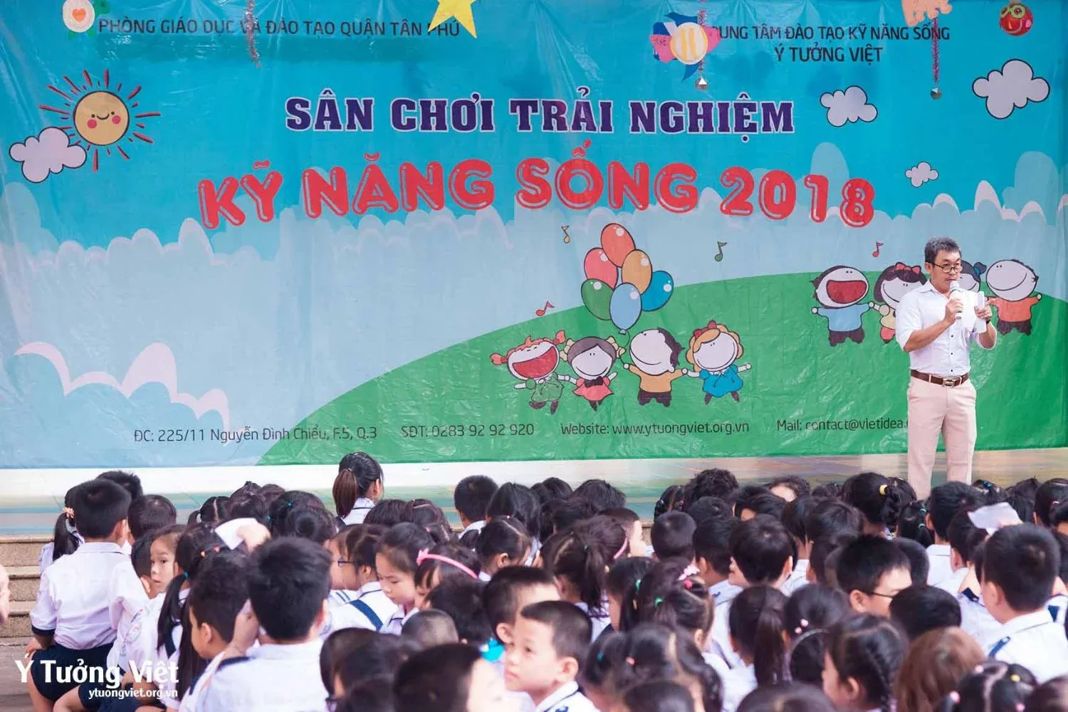 Trường TH Lê Văn Tám - Sân chơi trải nghiệm Kỹ năng sống
