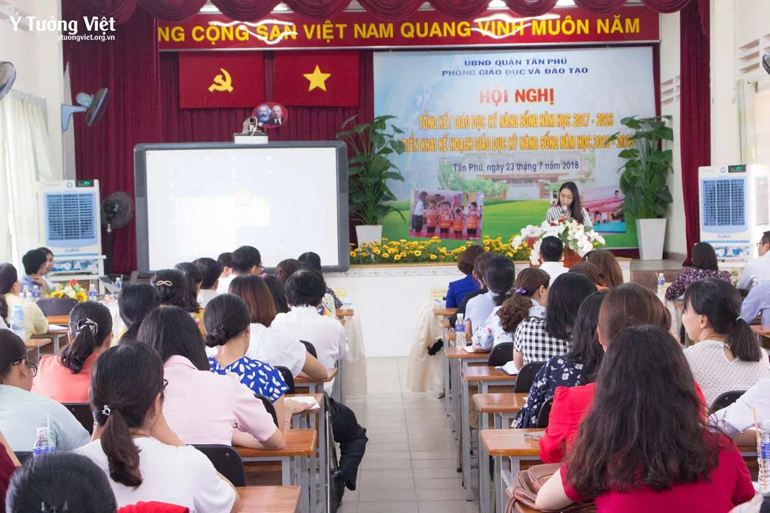 Hội nghỉ Tổng kết Giáo dục Kỹ nắng sống năm học 2017-2018