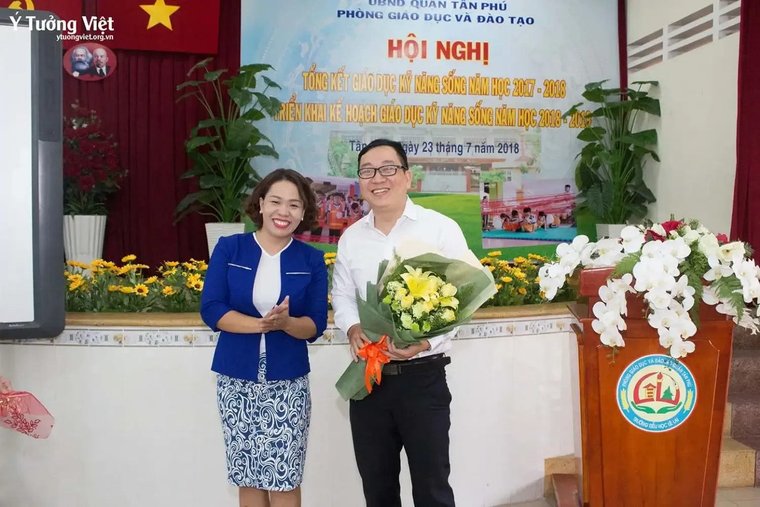 Hội nghỉ Tổng kết Giáo dục Kỹ nắng sống năm học 2017-2018