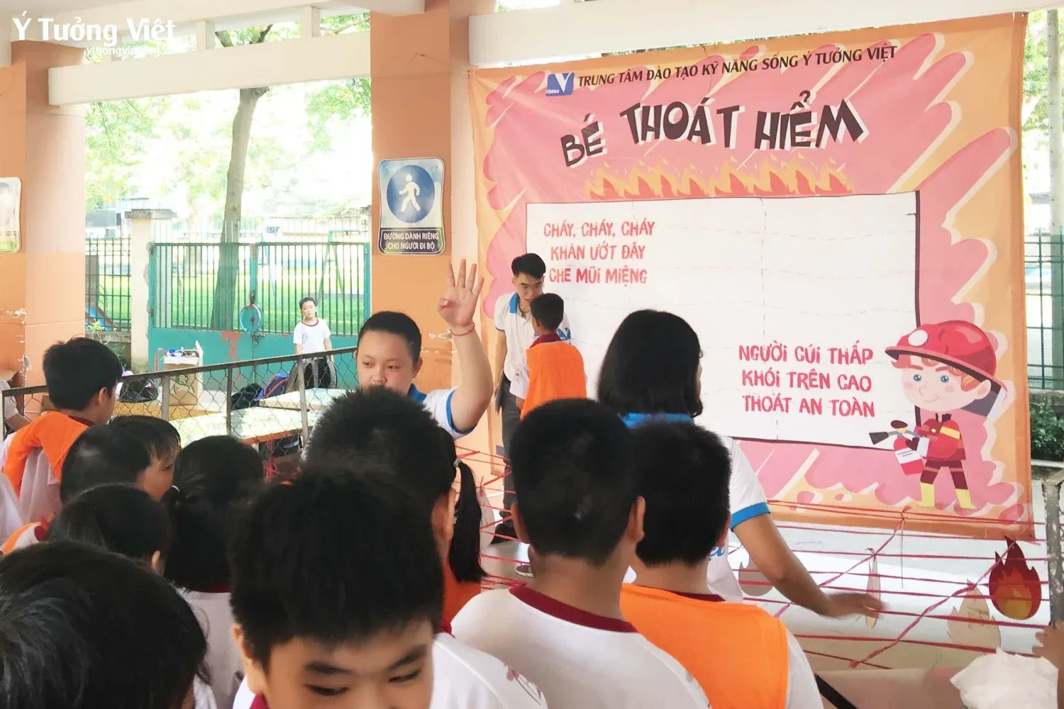 Được tham gia sân chơi trải nghiệm, học sinh tiểu học Bình Tân đã nói gì?
