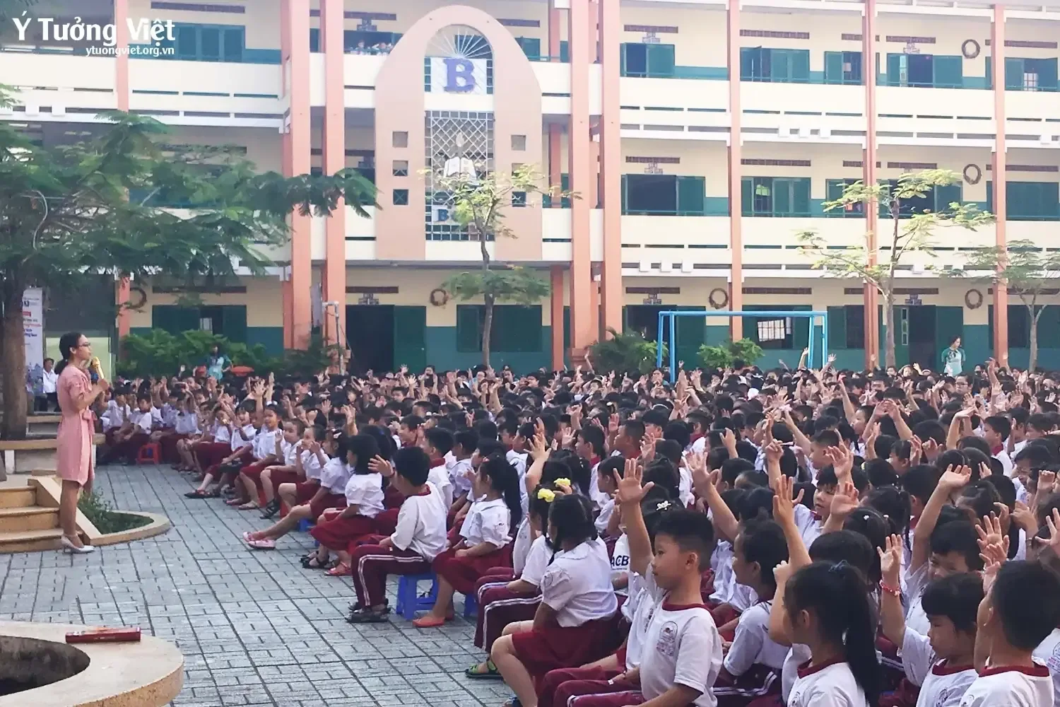 Được tham gia sân chơi trải nghiệm, học sinh tiểu học Bình Tân đã nói gì?
