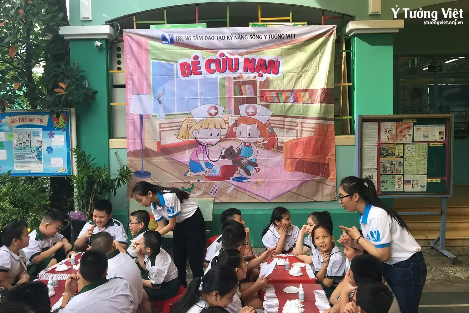 TH Lương Thế Vinh - Kỹ năng phòng tránh thương tích trường học - Sân chơi trải nghiệm Kỹ năng sống