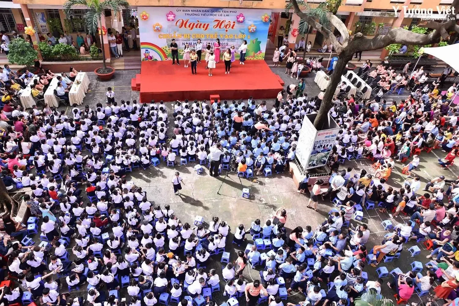 Trường TH Lê Lai - Ngày hội Chuẩn bị cho con vào lớp Một kết hợp Sân chơi Trải nghiệm Kỹ năng sống