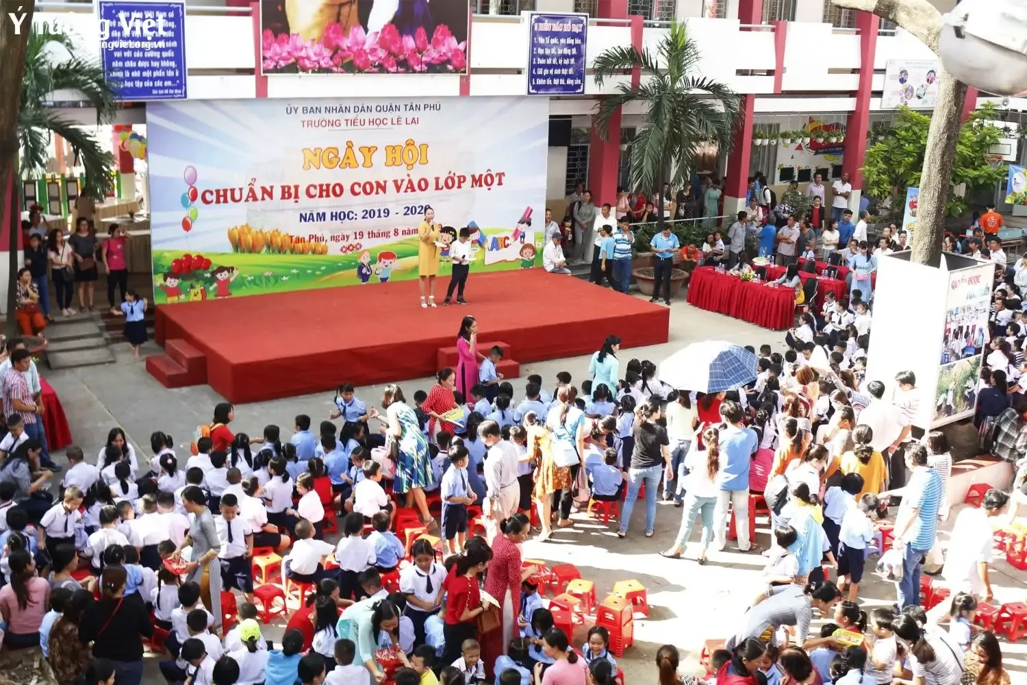 Trường TH Lê Lai - Ngày hội Chuẩn bị cho con vào lớp Một kết hợp Sân chơi Trải nghiệm Kỹ năng sống