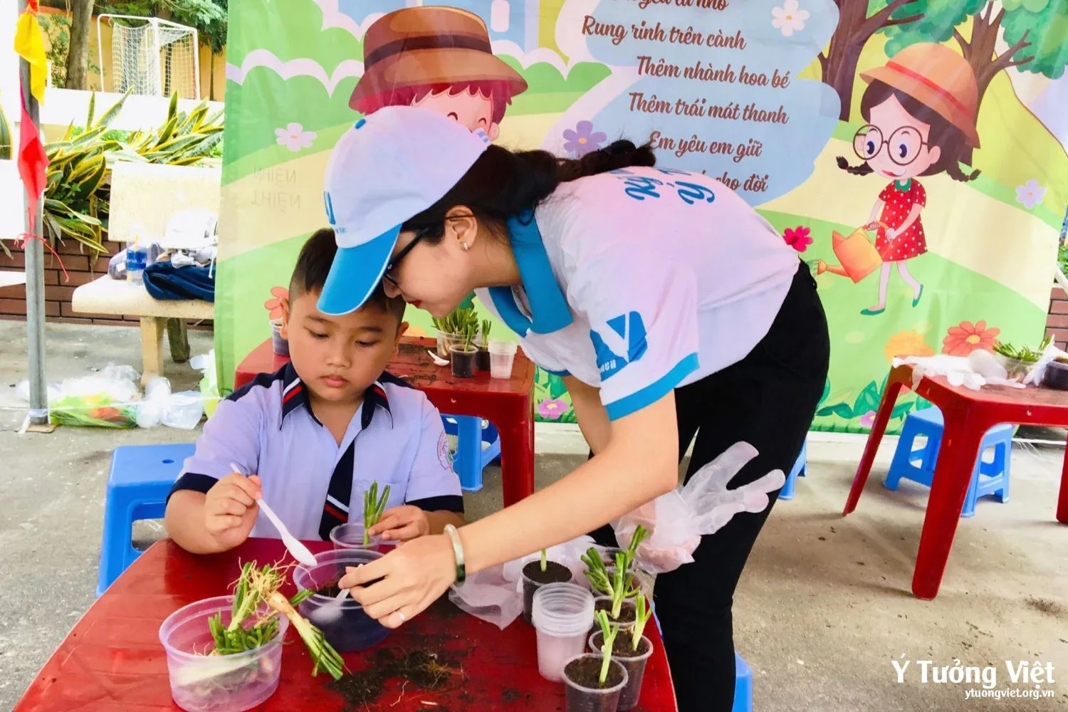 Trường TH Tân Sơn Nhì - Ngày hội Chuẩn bị cho bé vào lớp 1