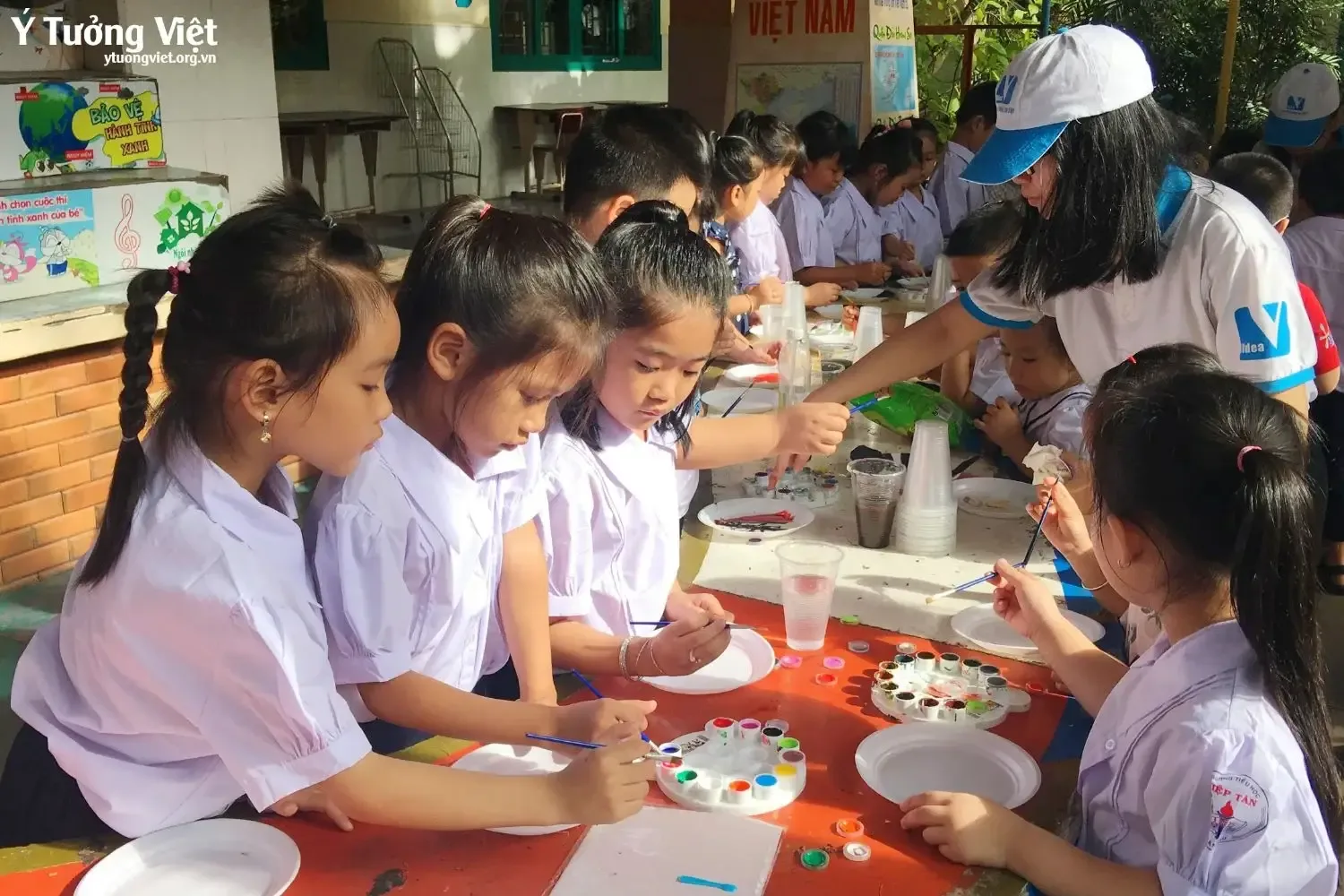 Trường TH Hiệp Tân - Ngày hội Chuẩn bị cho con vào lớp Một