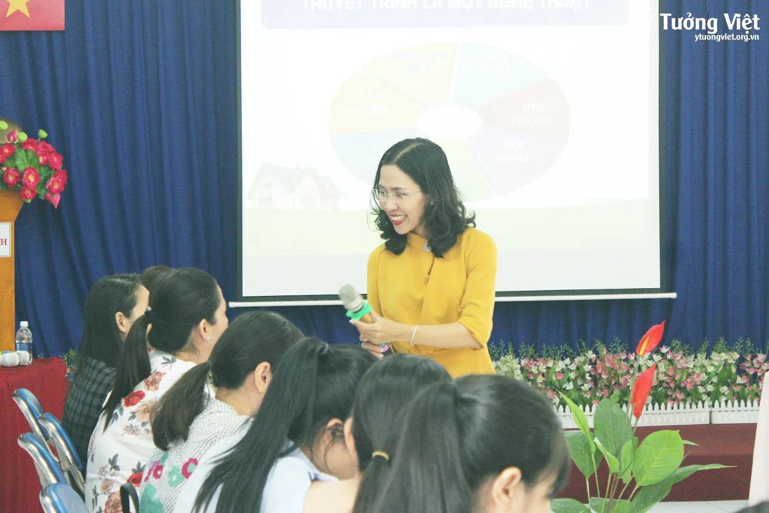 Trường TH Lê Thánh Tông - Tập huấn 'Nghệ thuật thuyết trình trước công chúng' dành cho giáo viên