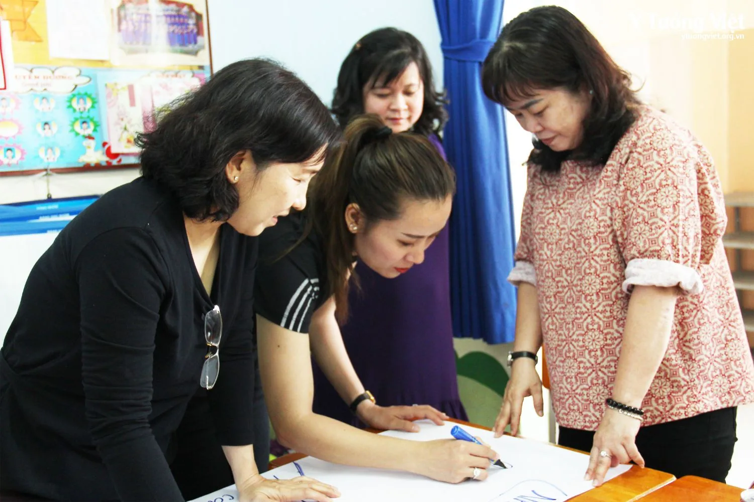 Trường TH Đặng Trần Côn - Tập huấn 'Nghệ thuật giao tiếp ứng xử sư phạm'