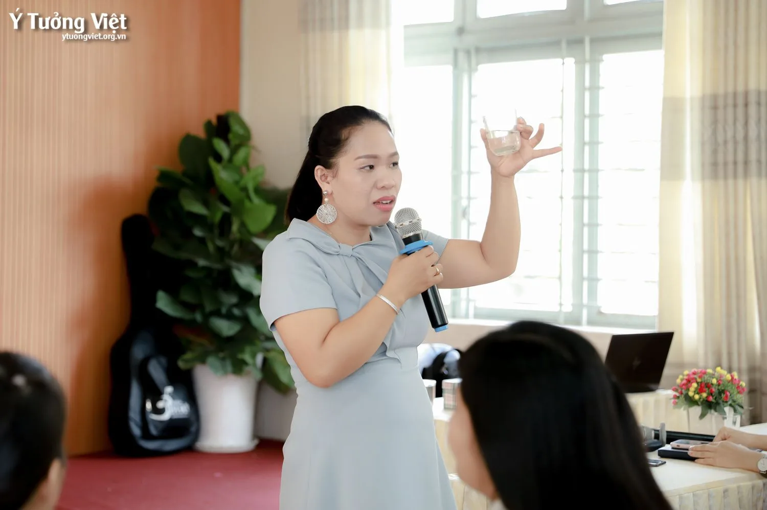 Trường TH Tân Hương - Tập huấn Giáo viên hạnh phúc