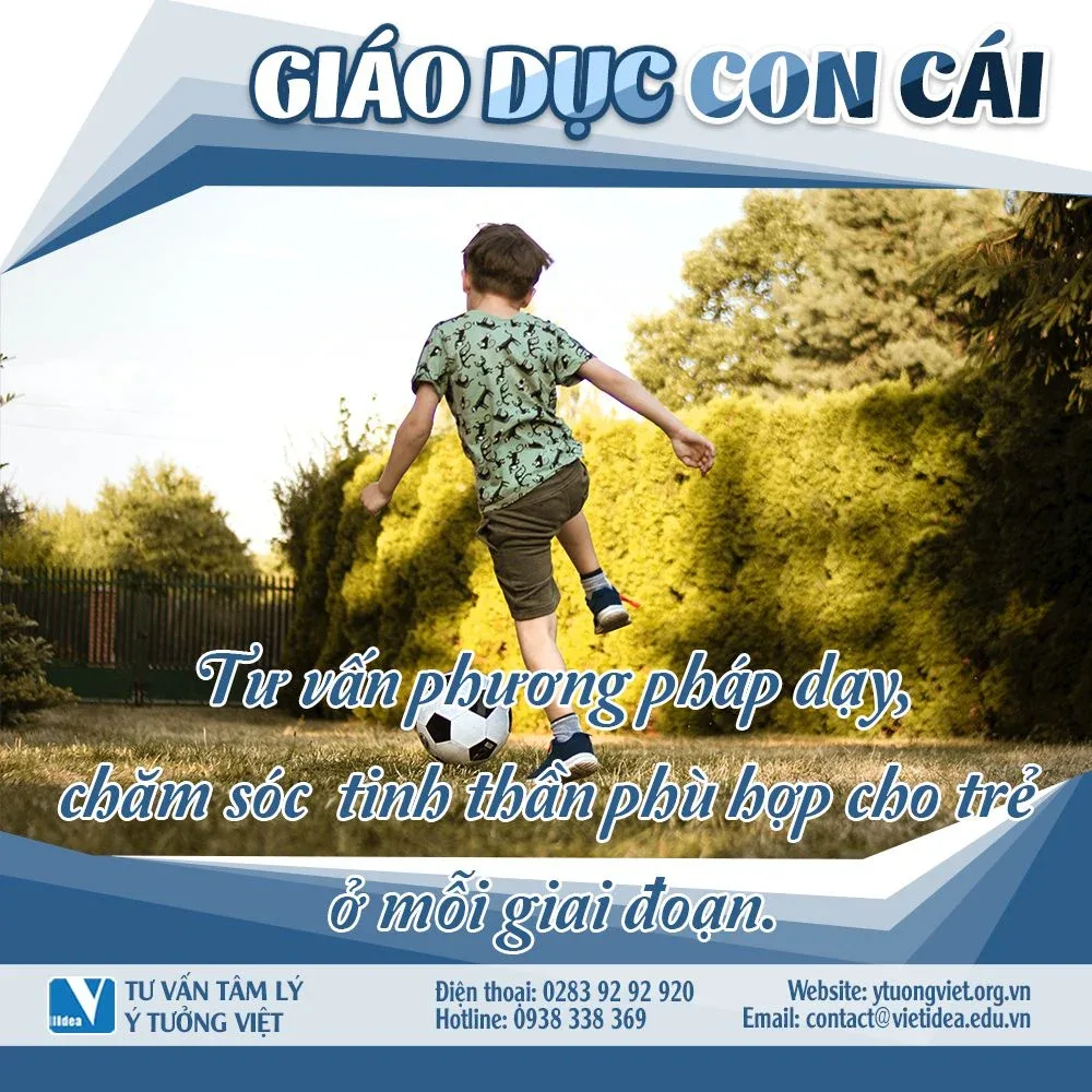 Lĩnh vực tư vấn tâm lý giáo dục con cái
