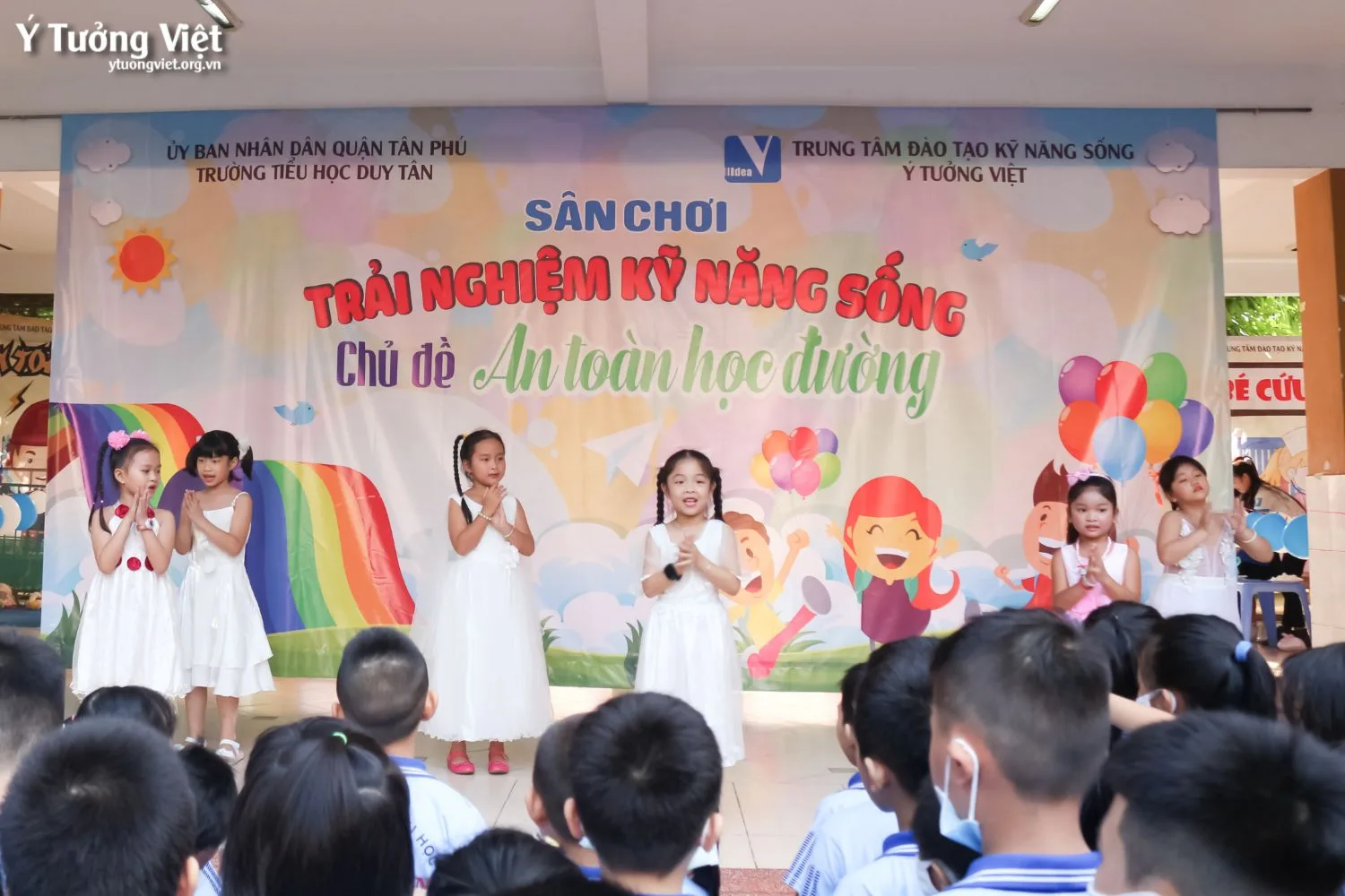 TH Duy Tân Sân chơi trải nghiệm kỹ năng sống An toàn học đường 1