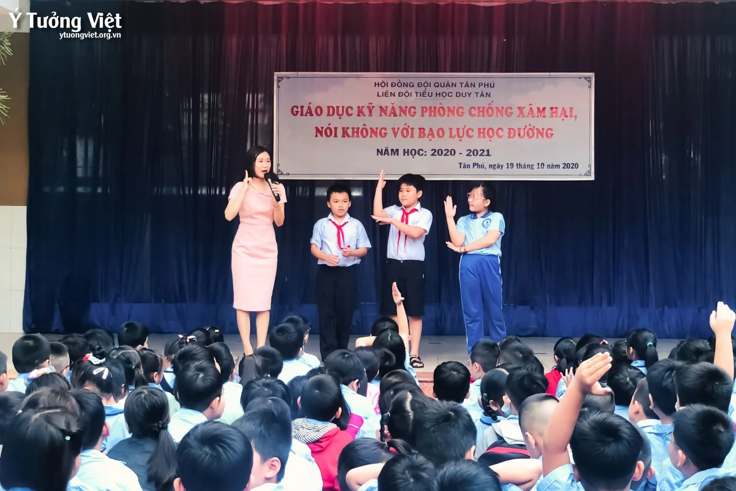 Trường TH Duy Tân - Phòng chống xâm hại và bạo lực học đường