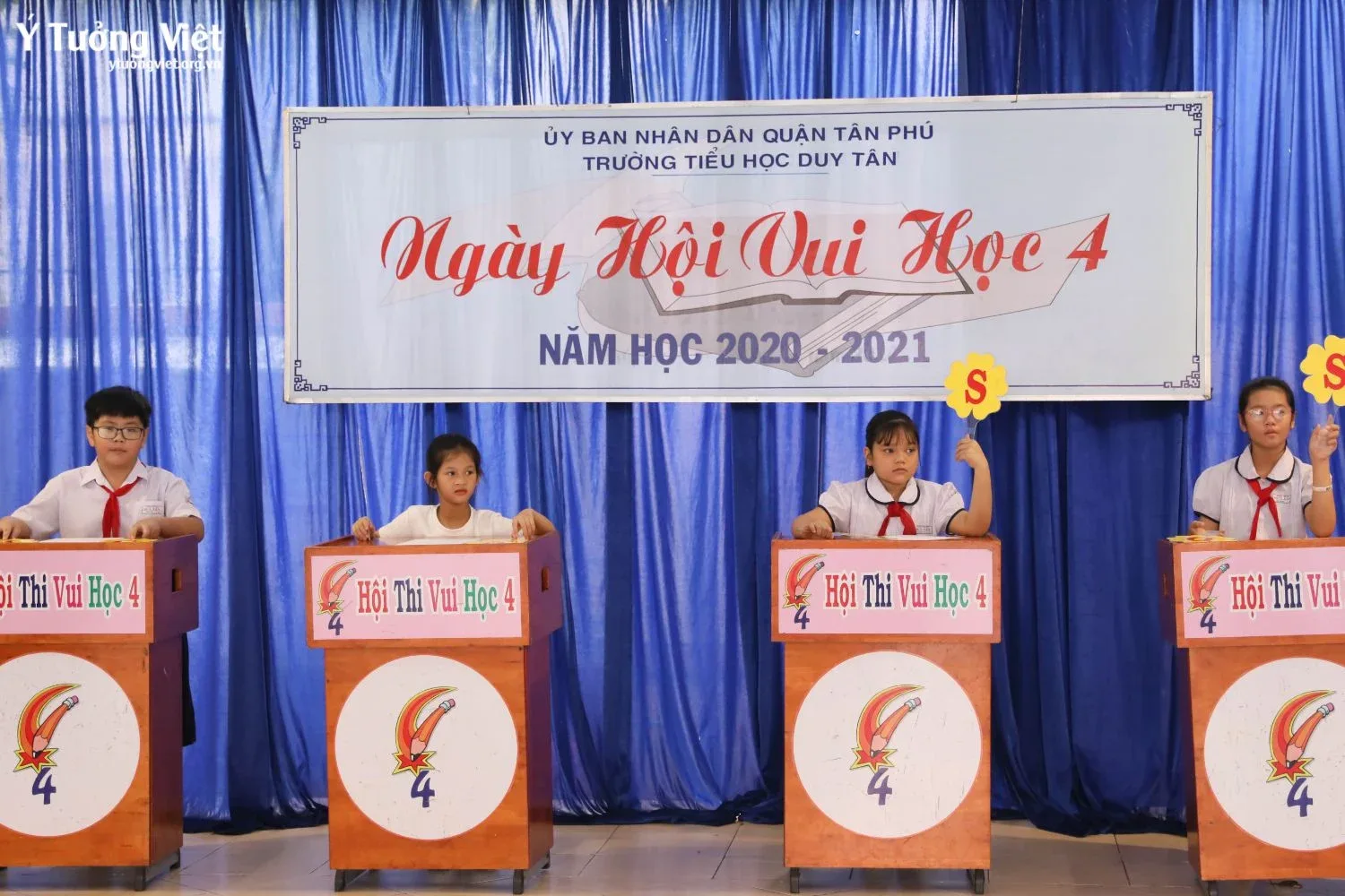 Trường TH Duy Tân - Ngày hội vui học 4 và Sân chơi tết