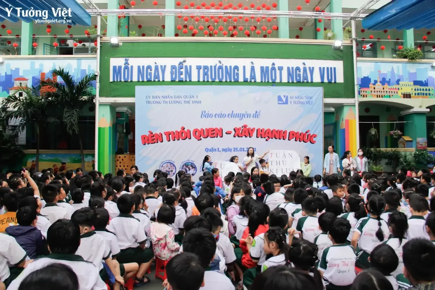 Trường TH Lương Thế Vinh - Rèn thói quen - Xây hạnh phúc