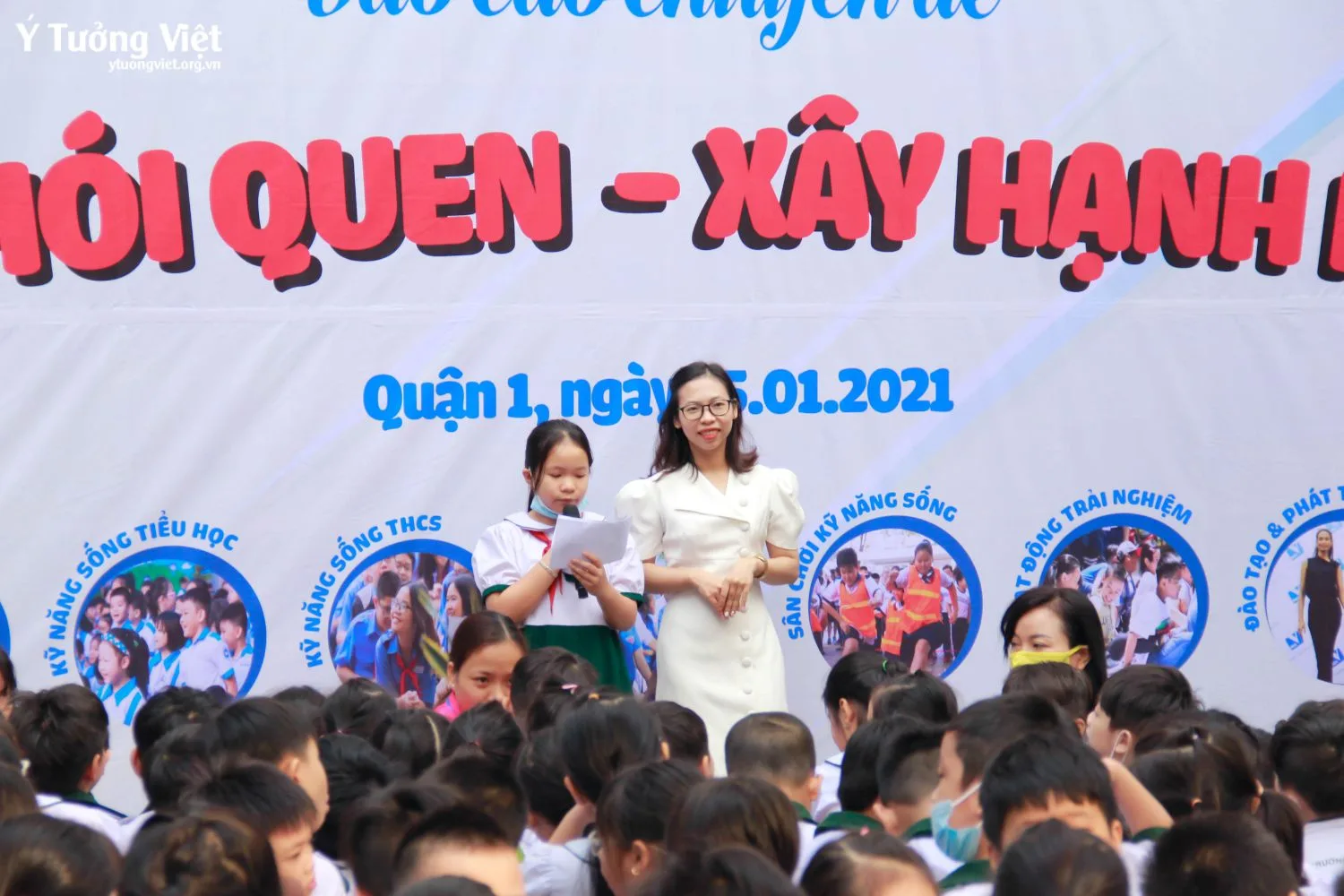 Trường TH Lương Thế Vinh - Rèn thói quen - Xây hạnh phúc