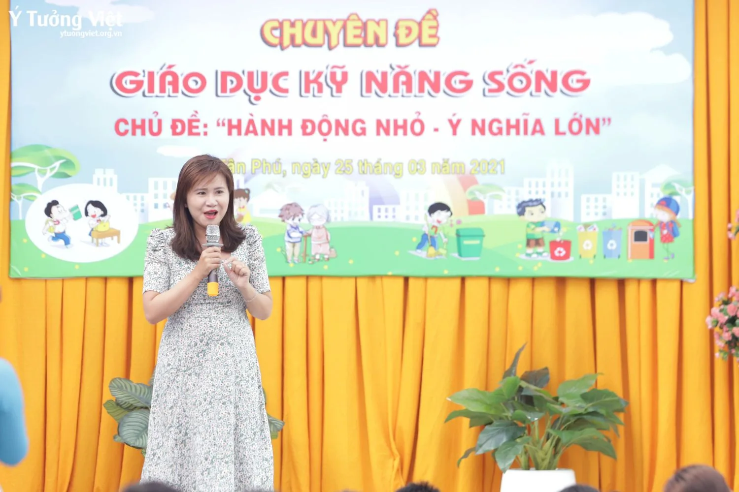 Trường TH Âu Cơ - Chuyên đề “Hành động nhỏ - Ý nghĩa lớn”