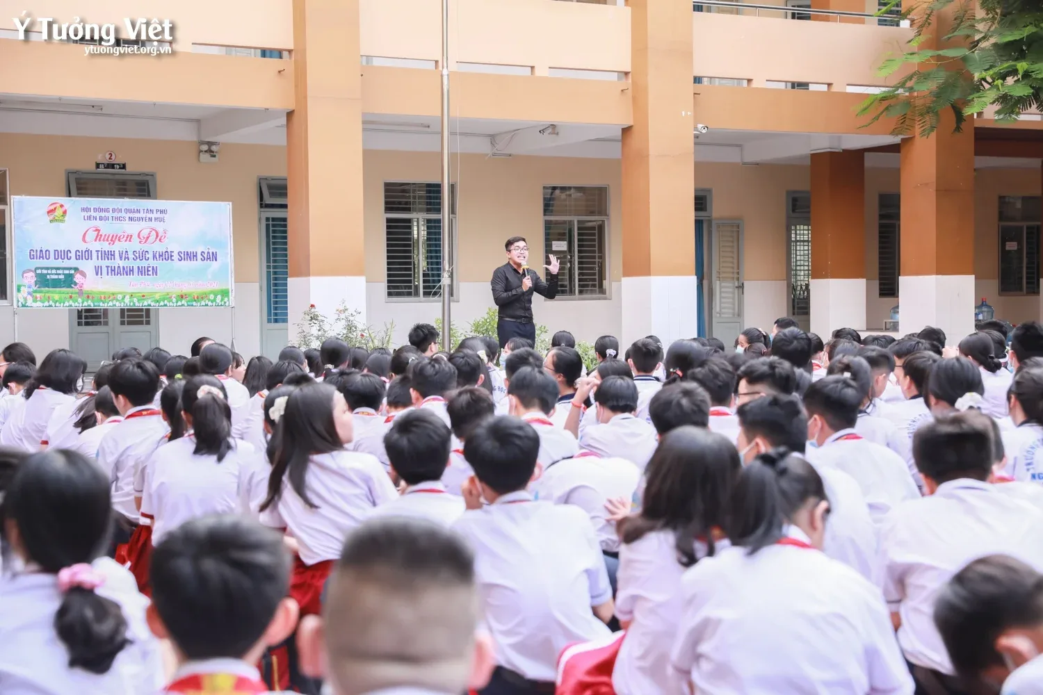 Trường THCS Nguyễn Huệ - Chữ “X” diệu kì - Cùng em vun đắp tình cảm tuổi học trò
